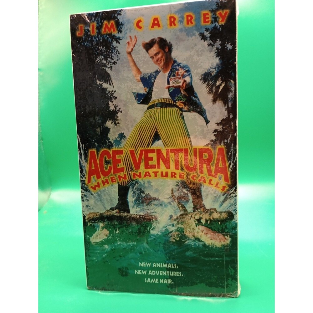Jim Carrey Ace Ventura When Nature Calls Movie VHS Tape